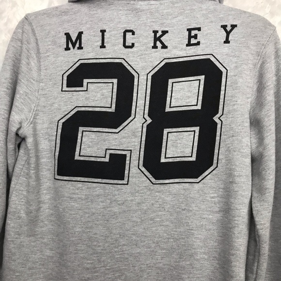 XSOLDX Disney Mickey full zip gray Mickey Mouse - Picture 4 of 5